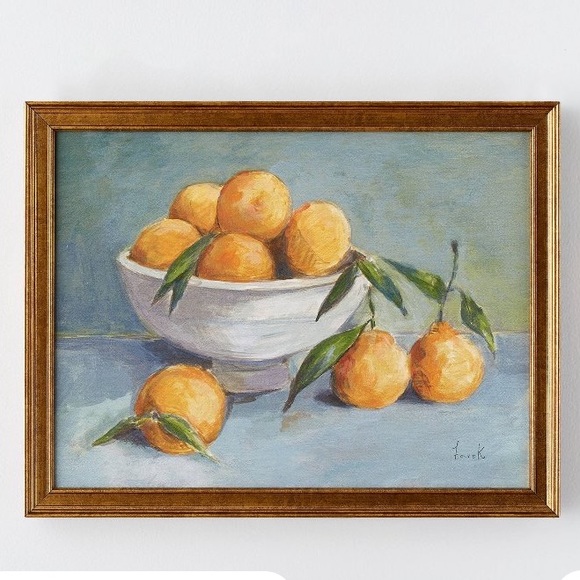 Studio McGee Other - New Threshold by Studio McGee 18” x 14” Citrus Harvest Framed Art